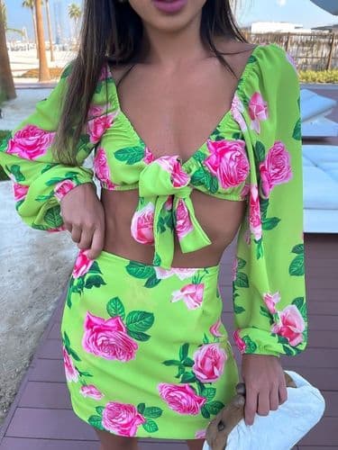 Conjunto shorts saia manu - Imagem 6