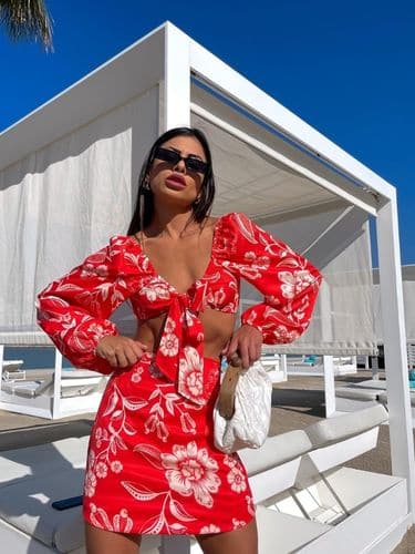 Conjunto shorts saia manu - Imagem 2