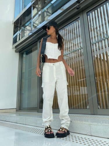 Calça cargo costura dupla - Imagem 7