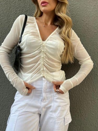 Blusa tule - Imagem 4