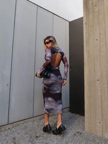 Dress tule costas nua - Imagem 2