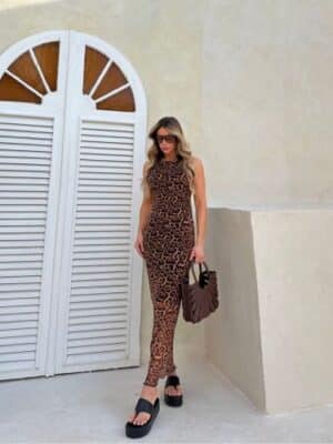 Dress tule regata<span> - </span>Onça