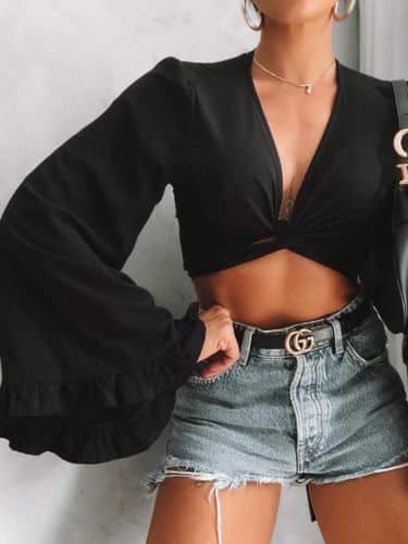 Cropped flare - Imagem 4