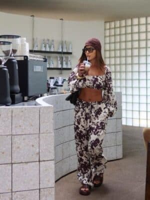 Conjunto cropped+ calça