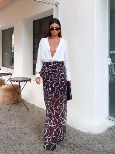 Saia longa em tule - Imagem 3