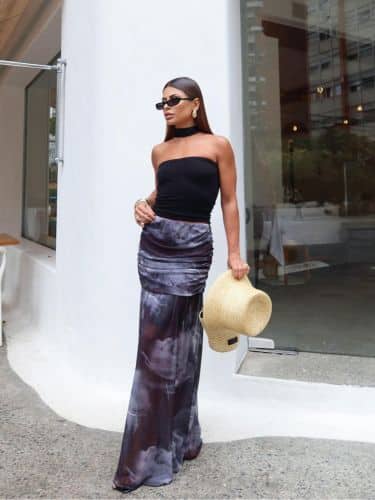 Saia longa em tule - Imagem 7