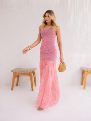 Dress tule regatinha<span> - </span>Rose