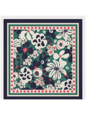 Canga Tati porto<span> - </span>Floral verde