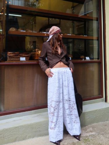 Calça aladin em renda - Imagem 9