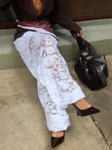 Calça aladin em renda - Imagem 10