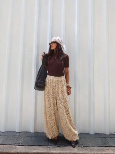 Calça aladin em renda - Imagem 3