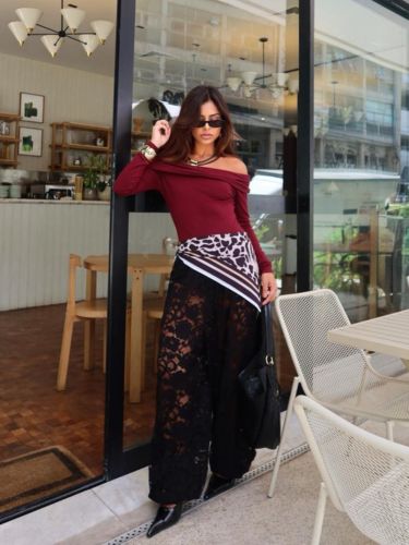 Calça aladin em renda - Imagem 15