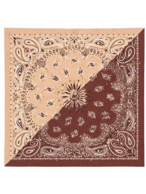 Lenço Tati Porto<span> - </span>misto marrom